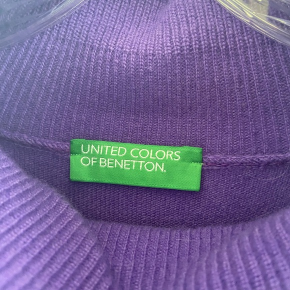 United Colors Of Benetton Violet Knitwear sweater - Picture 2 of 4